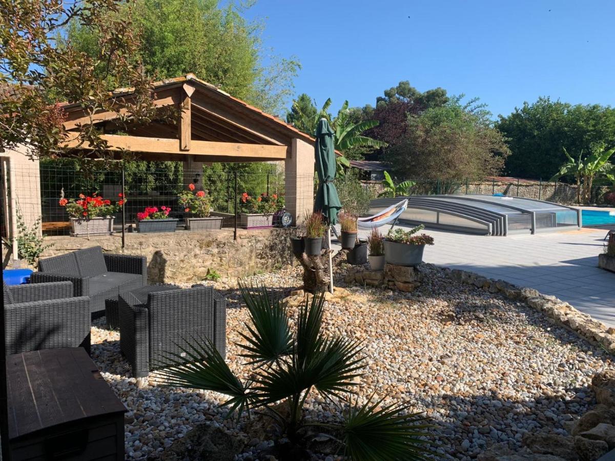 Gites Jardin-Darcy - Piscine Au Sel Bois Exterior photo